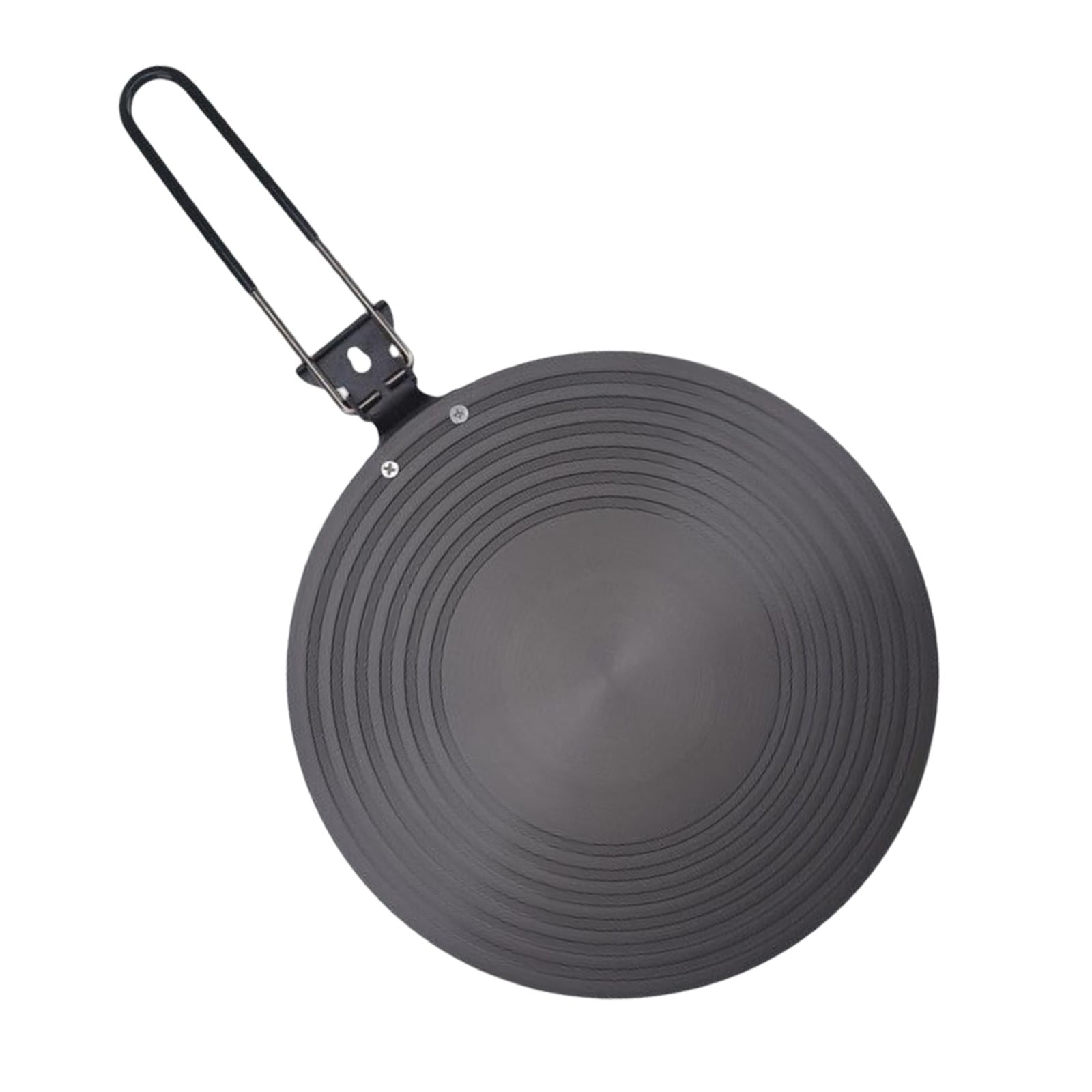 Fiocias Foldable Gas Stove Heat Spreader Plate, Double Sided Non-Slip Dish Pan Induction 28cm