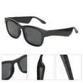 thumbnail image 1 of Smart  Sunglasses, Portable High Resolution Multipurpose   Sunglasses Semi Open  for Commuting Noir, 1 of 7