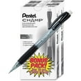 thumbnail image 2 of (2 pack) Pentel Champ Mechanical Pencils HB Lead - 0.5 mm Lead Diameter - Refillable - Black Lead - Black Barrel - 24 / Pack, 2 of 6