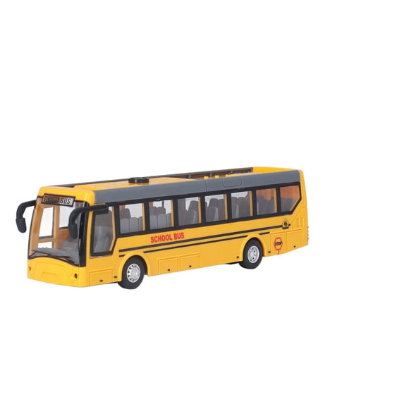 Autobús de Control Remoto, Juguete de Autobús Escolar RC Para Niños, Recargable, Alta Simulación de Conduccio en Todas Las Dirreciones para Regalos de Niños, Paquete