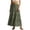 12#a Army Green, variant on Tiered Maxi Skirts for Women 2026 Summer Beach Flowy Renaissance Long Skirt with Pockets Green M