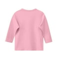thumbnail image 4 of Grblisyd GirlsTops 3/4 Sleeve Back To School Kids Cute Letter Print Crewneck T-Shirts Summer Blouse Graphic Tees 10-12 Years, 4 of 4