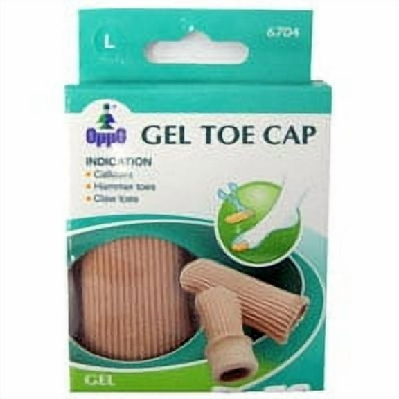 Oppo Gel Toe And Finger Cap, Large, Model No  6704, 2 Ea