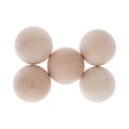 thumbnail image 3 of 5 bolas de madera lisas sin terminar para hacer joyas y manualidades. 5 centímetros, 3 of 9