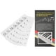 thumbnail image 1 of Etiquetas Para piano NikouMX Pegatinas transparentes Para teclado musical 49/54/61/88 teclas, 1 of 8