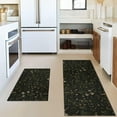 thumbnail image 4 of Floral Kitchen Rug Set,Black Kitchen Mats for Floor Seasonal Kitchen Rugs Farmhouse Style, Floral Rugs Washable for Kitchen Sink,Laundry Room,Modern Kitchen Rugs Mats,Floral Kitchen Decor, 4 of 6