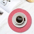 thumbnail image 4 of Mantel individual genérico de 18 cm para ollas calientes de cocina, decoración de mesa, color rojo, 4 of 9