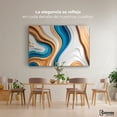 thumbnail image 2 of Cuadro Decorativo Canvas Abstracto Texturas Naturales 90x60 Canvas Revolution, 2 of 3
