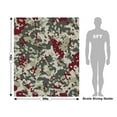 thumbnail image 4 of Rwraps Red Camouflage Maroon Flecktarn Matte Vinyl Film Wrap 59in x 12ft Vinyl Vehicle Car Film, 4 of 9