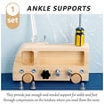 thumbnail image 4 of JUNWELL 1 Ensemble Bus en Bois Jouet Éducatif pour Enfants, 4 of 6