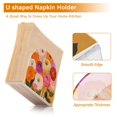 thumbnail image 5 of Yayeee Napkin Holder for Table Kitchen Paper Tissue Organization, Abstract Floral, 5 of 8