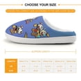 thumbnail image 2 of The Cuphead Show Kid's Cotton Slippers Winter Warm Soft Plush Slippers with Rubber Sole Non-Slip Indoor Outdoor Slip on Shoes Fluffy House Slippers For Boys Girls Teen, 2 of 8