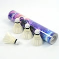 thumbnail image 4 of SALYWEE High-Quality Durability Feather 12pcs Badminton Shuttlecocks, Perfect for Professional Training Sessions, Stable-Flight, A Gift for Badminton Players, 4 of 11