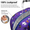 thumbnail image 5 of Womens Halloween Purple Spider Web Pattern Lunch Box for Work,Insulated Lunch Bag for Women,Loncheras Para Mujer,Leakproof Adult Lunch Bag for Work,Beach,Travel,Picnic,Camping, 5 of 7