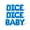 Blue, variant on Letter Balloons - DICE DICE BABY 16" Inch Alphabet Letters Foil Mylar Balloon Bachelorette or Bridal Shower Party Banner (Gold)