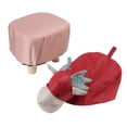 thumbnail image 2 of Kids Footstools, Small Kids Animal Footstools Soft Prevent Slip Wood Legs  For Sitting For Children Red,Blue, 2 of 8