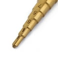thumbnail image 4 of 3-12mm HSS Titanium Step Drill Bit HSS Power Tools for Wood Metal Drilling, 4 of 9