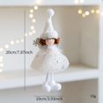 thumbnail image 3 of 2025 New Year Gift White Pink Christmas Angel Doll Tree Ornament Xmas Decoration for Home Natal Navidad Cute Holiday Gift Decor, 3 of 5