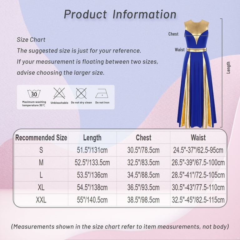 Alvivi Women Metallic Gold Sleeveless Praise Dance Dress Full Length Liturgical Worship Costume Green L - Walmart.com Alvivi Women Metallic Gold Sleeveless Praise Dance Dress Full Length Liturgical Worship Costume Green L - Walmart.com