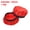 Red, variant on Uxcell 2.36-3.54 Inch Earphones Flexible Fabric Covers, Black Washable Headphone Covers, 1 Pair