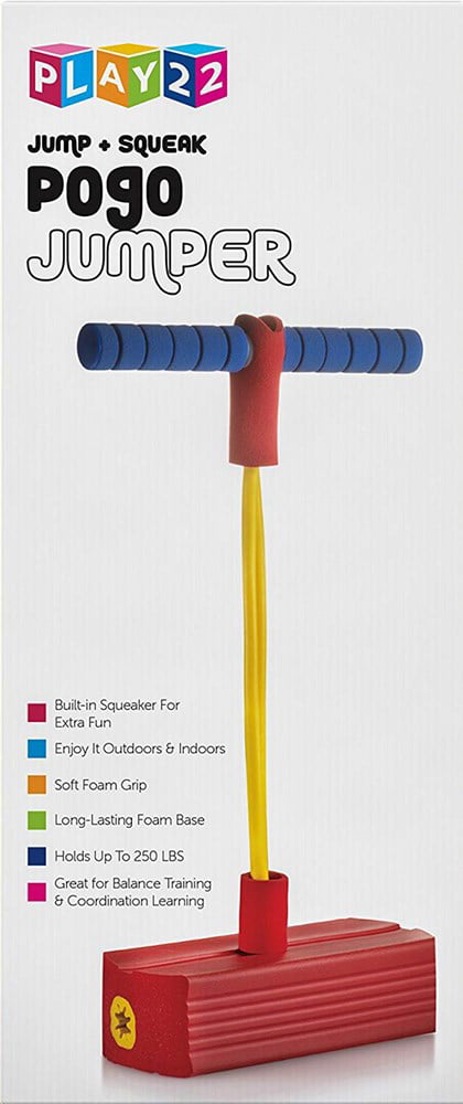 Orange 250 Pound Capacity Toy Foam Pogo Jumper-Safe and Fun Pogo Stick for All
