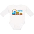 thumbnail image 3 of Inktastic I am the Cutest Big Brother - Train Boys Long Sleeve Baby Bodysuit, 3 of 5