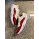 thumbnail image 2 of Ni - ke New Mens Ni - ke Air Jordan 11 CMFT Low Cherry Red White Sneaker DN4180-116 Size 10, 2 of 5