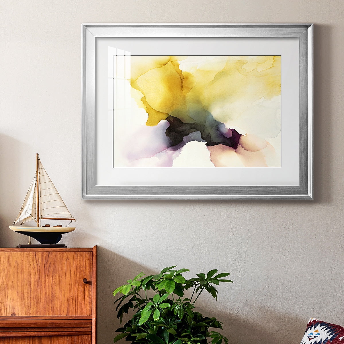 Never Have I Laid Eyes on Equal Beauty in Man or Woman Premium Framed Print - Ready to Hang