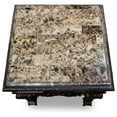 thumbnail image 3 of Pemberly Row Traditional Solid Wood and Faux Marble Top End Table in Cherry, 3 of 3