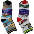 thumbnail image 2 of Different Touch Boy's Comfortable Soft Stretch Crew Socks, Multicolor, (12-Pack), 2 of 3