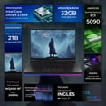 thumbnail image 3 of Laptop Gamer ASUS ROG Strix SCAR 16 NVIDIA GeForce RTX 5090 Core Ultra 9 275HX 32GB DDR5 SSD 2TB 16" Teclado Ingles, 3 of 6