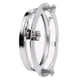 thumbnail image 4 of Jadeshay Anillo De Soporte De Montaje De Faro Redondo De 7 Pulgadas, Anillo De Soporte De Retención De Montaje De Faro para Jeep Wrangler JK(Plata), 4 of 5
