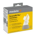 thumbnail image 4 of Medela PersonalFit Flex Replacement Connectors, 2 per Pack, Compatible with Pump In Style MaxFlow, Swing Maxi and Freestyle Flex Breast Pumps, Authentic Medela Spare Parts, 4 of 4