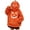 12# Yellow, variant on Halloween Pumpkin Hoodie with Zipper Oversized Fuzzy Plush Jack-o'-Lantern Sweatshirt for Women Earthy Yellow 2XL