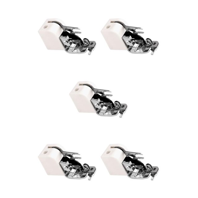 bedienty Stitch Side Slicer Sewing Machine Presser Foot Lock Edge Accessory 7.5x4.5x3.5cm 5Set
