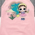 thumbnail image 3 of LOL Surprise! Dolls - Grow Grrrl Hearts the Earth - Toddler & Youth Girls Raglan Graphic T-Shirt, 3 of 4
