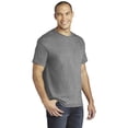 thumbnail image 5 of Gildan Softstyle Crewneck CVC T-Shirts, 60/40 Cotton/Polyester Adult Short Sleeve Tee, XL Gunmetal, 5 of 6