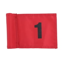 GOOHOCHY Flag Poles Golf Freestanding Golf Flag 19*13cm Red