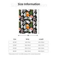thumbnail image 3 of Throw Blanket for Couch Sofa and Bed, halloween cute ghost cartoon Super Soft Plush Throw Blanket, Fuzzy Cuteness Comfy Warm Washable Flannel Blanket & Throws for All Season, 3 of 7