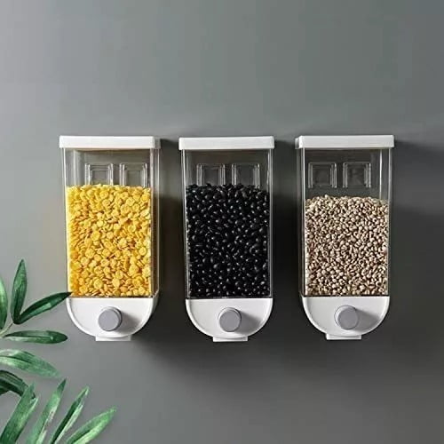 Dispensador Simple Pared Cereal Granos Dulces Frutos Secos