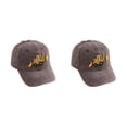 thumbnail image 4 of relayinert Sun Protection Baseball Cap For Kids – Stay Protected And Stylish Under Sun Breathable Polyester Kids Baseball Cap coffee 2Set, 4 of 6