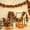A, variant on HOARBOEG 6.56Ft Halloween Garland String Lights Battery Operated - Glittering Hanging Fairy Lights for Party, Wedding, Indoor & Outdoor - Durable Plastic, Reusable Holiday Decoration