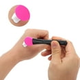thumbnail image 3 of Unique Bargains 1 Pc Lightweight Small Rhombus Facial Mask Brush Rose Red, 3 of 5