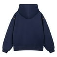 thumbnail image 3 of safuny Casual Fashionable Hooded Jacket Lightweight Breathable able Elastic Fabric Great for Outdoor Activities Hiking Camping Travel Navy M, 3 of 3