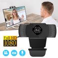 thumbnail image 3 of Plug And Play, HD Computer Camera, Webcam, 1920 X 1080 For Laptop Video Calls Real-time Recording Desktop Meetings, 3 of 8