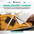 thumbnail image 7 of ChargeWorx 3-in-1 Wireless Charger, Foldable Magnetic Charging Station with 15-Watt Fast Charging, Compatible with iPhone, Samsung, and Other Phones, Smartwatches, and Headphones, Black, 7 of 7