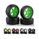 thumbnail image 2 of 4pcs 87mm Tire Wheel Tyre For 144001 144010 124007 124017 Tt02b 1/10 1/12 1/14 Rc Car Off Road ,4, 2 of 5
