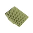 thumbnail image 4 of Tapete de silicona para secar platos, resistente al calor, para debajo del fregadero y el refrigerador. Verde, 4 of 9