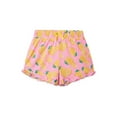 Bow Short Sleeve and Ruffled Shorts Pajama Set main image 1