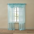 thumbnail image 2 of BrylaneHome BH Studio Sheer Voile Toga Valance, 2 of 4